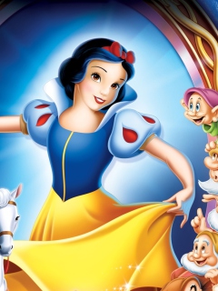Das Disney Snow White Wallpaper 240x320