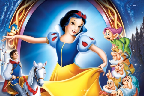 Das Disney Snow White Wallpaper 480x320