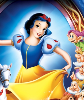 Kostenloses Disney Snow White Wallpaper für 132x176