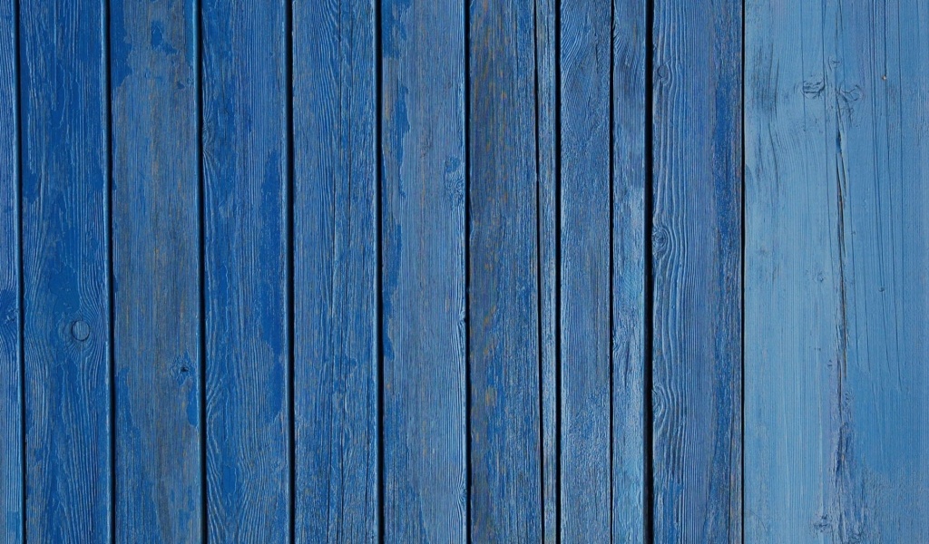 Обои Blue wood background 1024x600