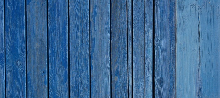 Blue wood background wallpaper 720x320