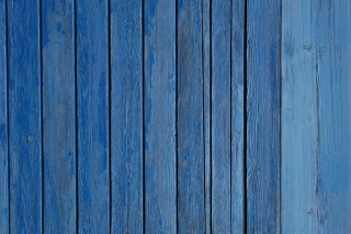 Blue wood background Background for Android, iPhone and iPad