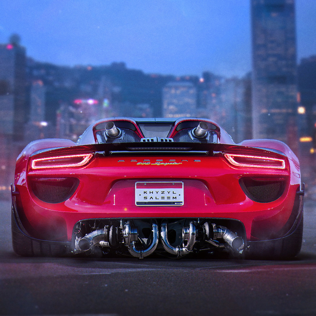 Porsche 918 Spyder Red screenshot #1 1024x1024