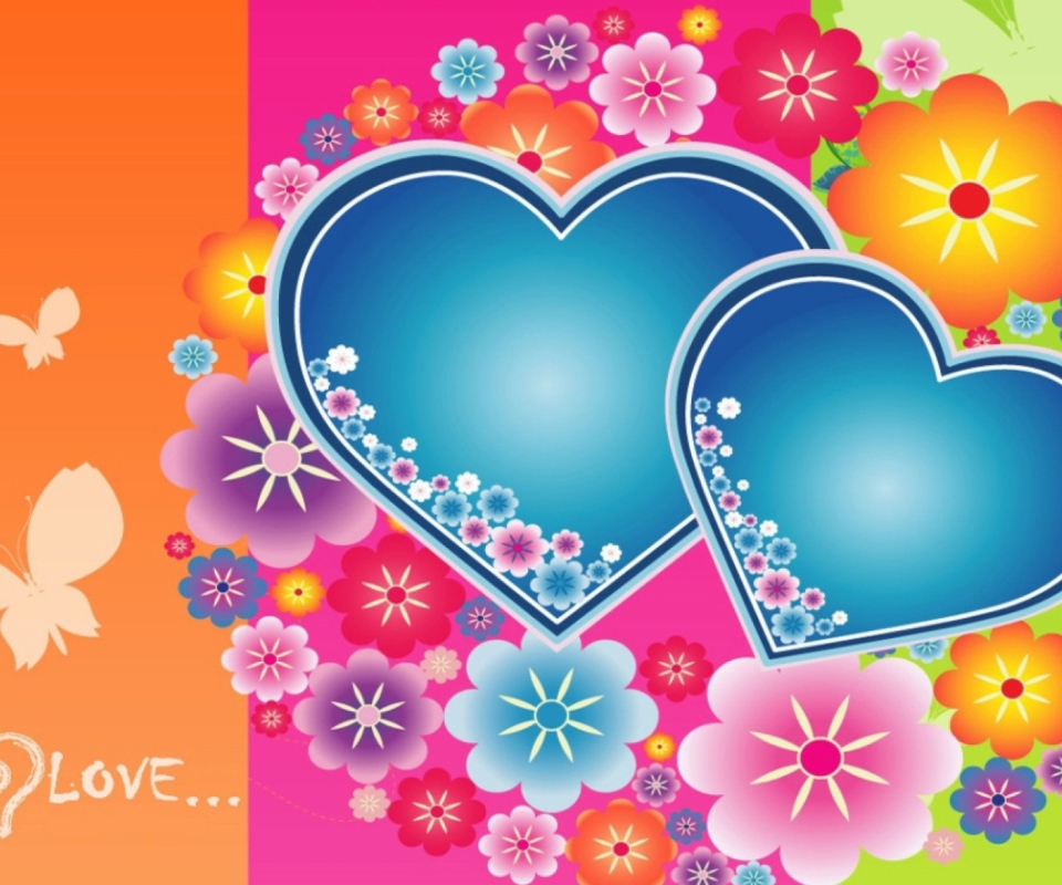 Обои Colours Love 960x800