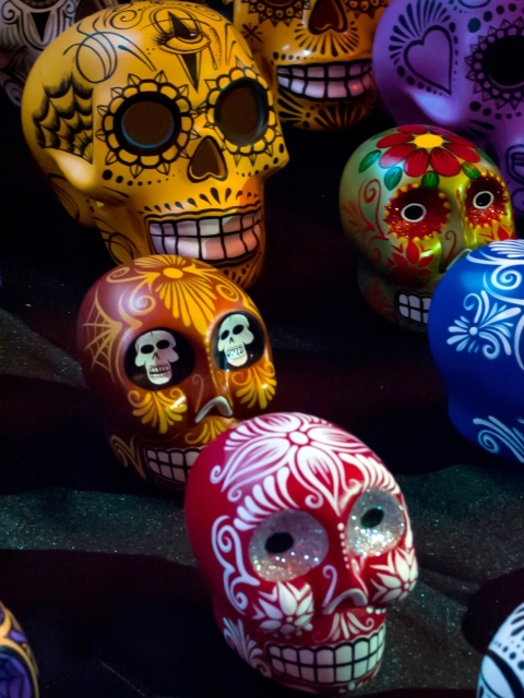 Dia de los Muertos wallpaper 480x640