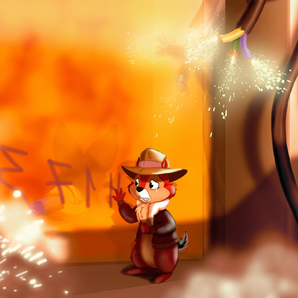 Fondo de pantalla Chip and Dale Rescue Rangers 2 1024x1024