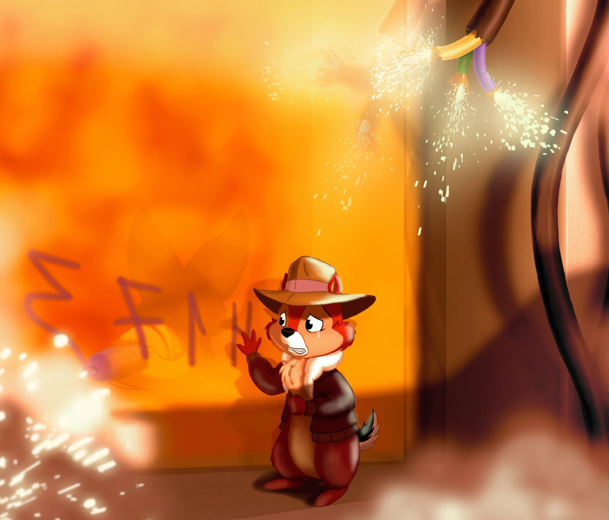 Обои Chip and Dale Rescue Rangers 2 1200x1024