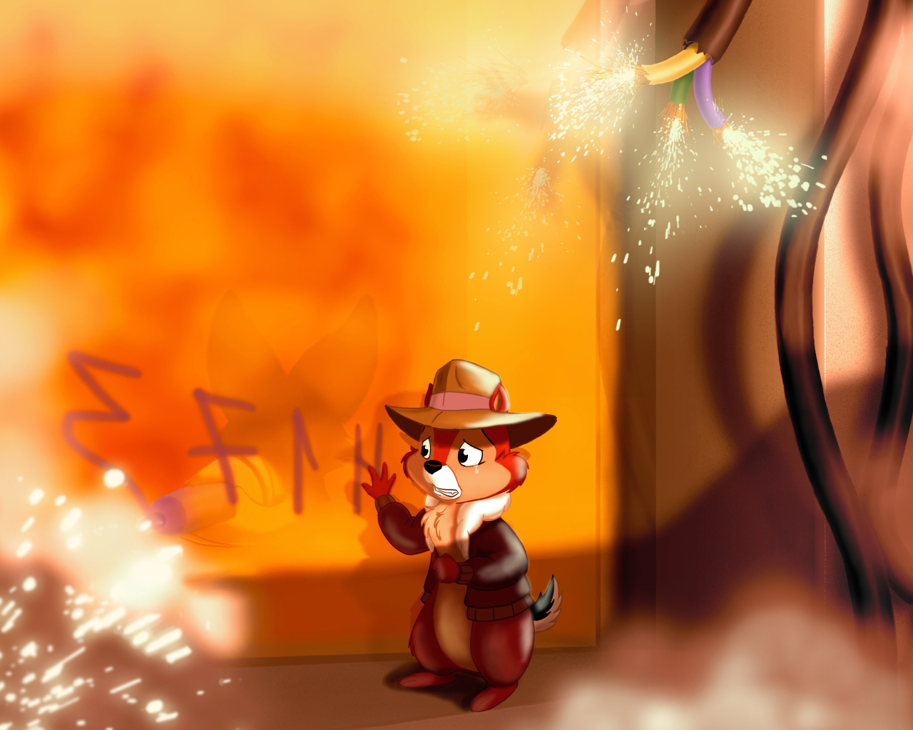 Обои Chip and Dale Rescue Rangers 2 1280x1024