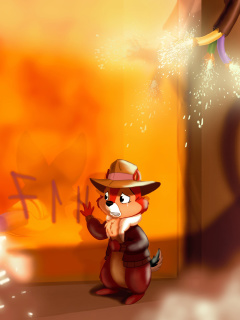Chip and Dale Rescue Rangers 2 wallpaper 240x320