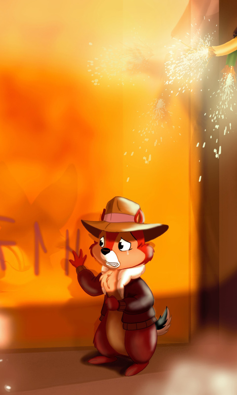 Chip and Dale Rescue Rangers 2 wallpaper 480x800
