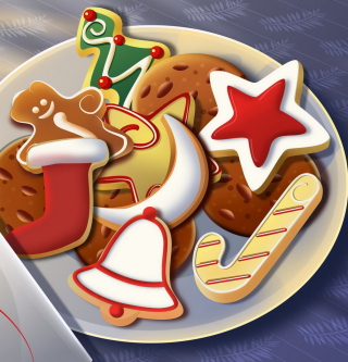 Sweets For Santa sfondi gratuiti per iPad 3