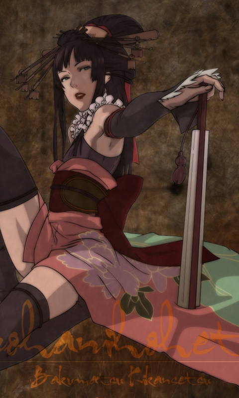 Das Kunoichi Wallpaper 480x800