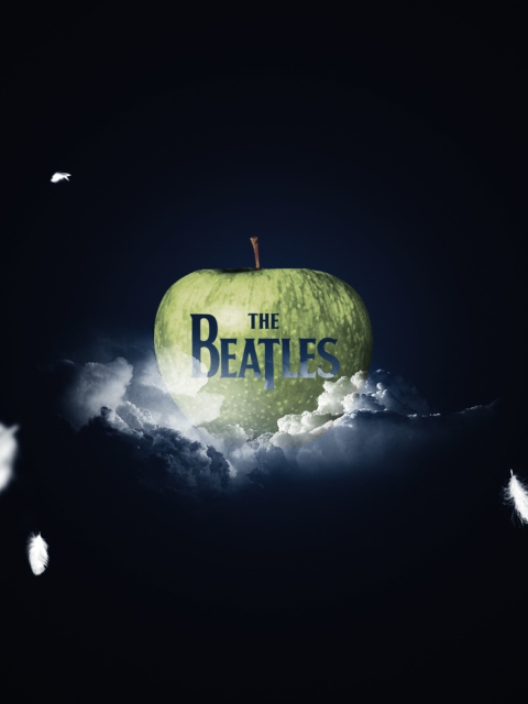 The Beatles Apple wallpaper 480x640