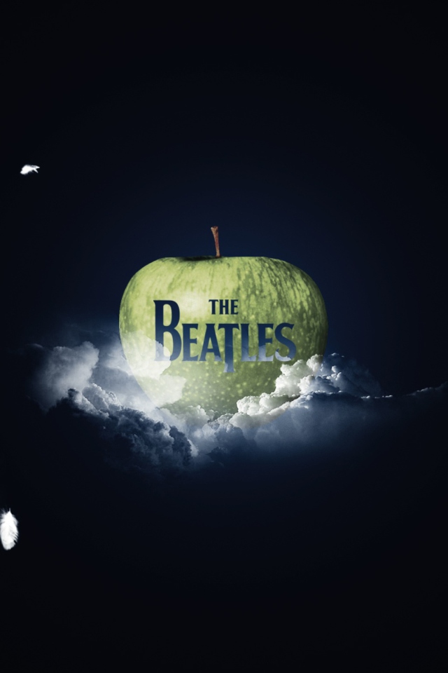 Sfondi The Beatles Apple 640x960