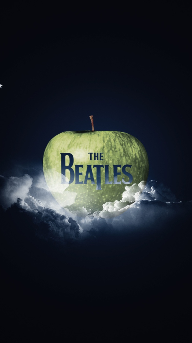 The Beatles Apple wallpaper 750x1334