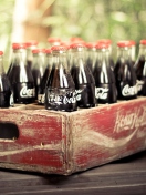 Sfondi Vintage Coca-Cola Bottles 132x176