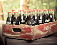 Vintage Coca-Cola Bottles screenshot #1 220x176