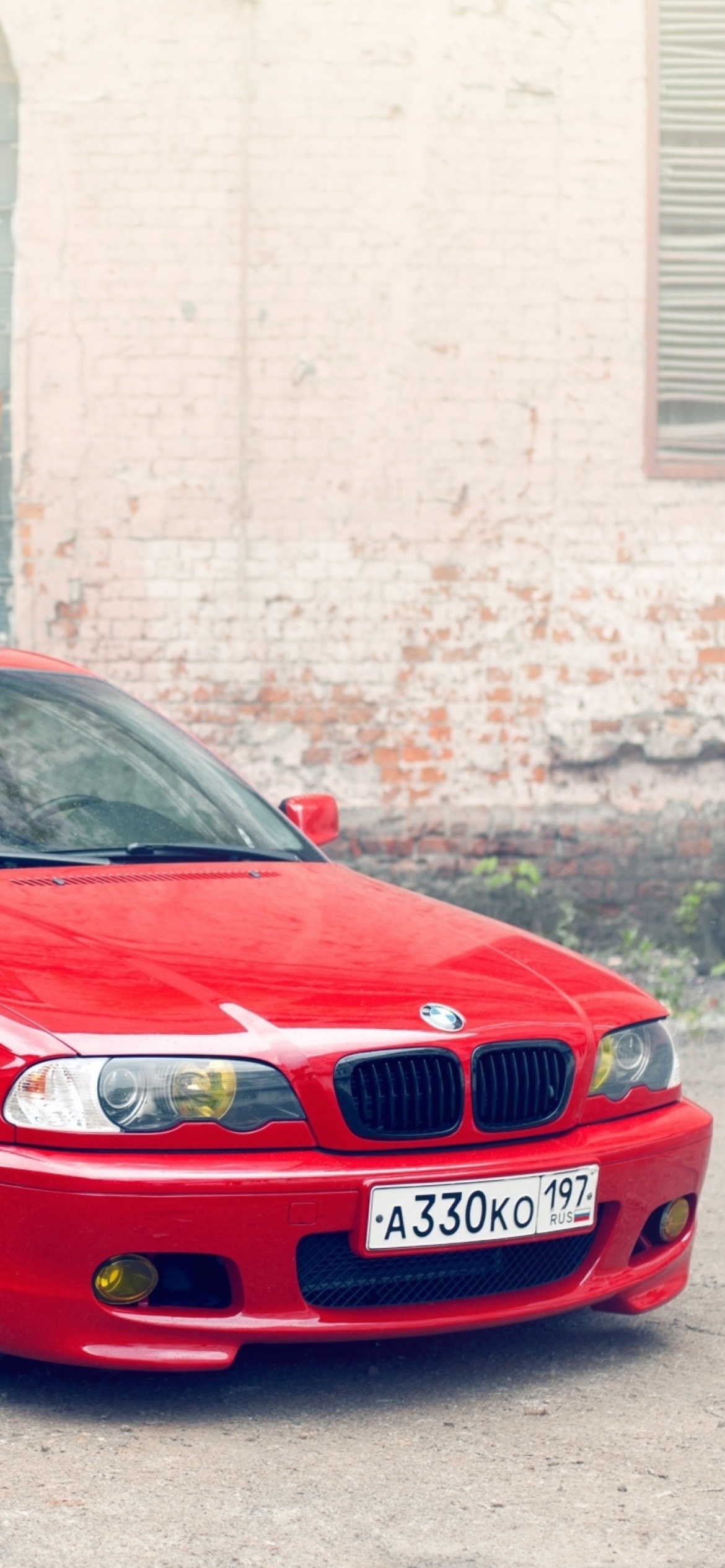 BMW E46 Stance Wallpaper for iPhone 11