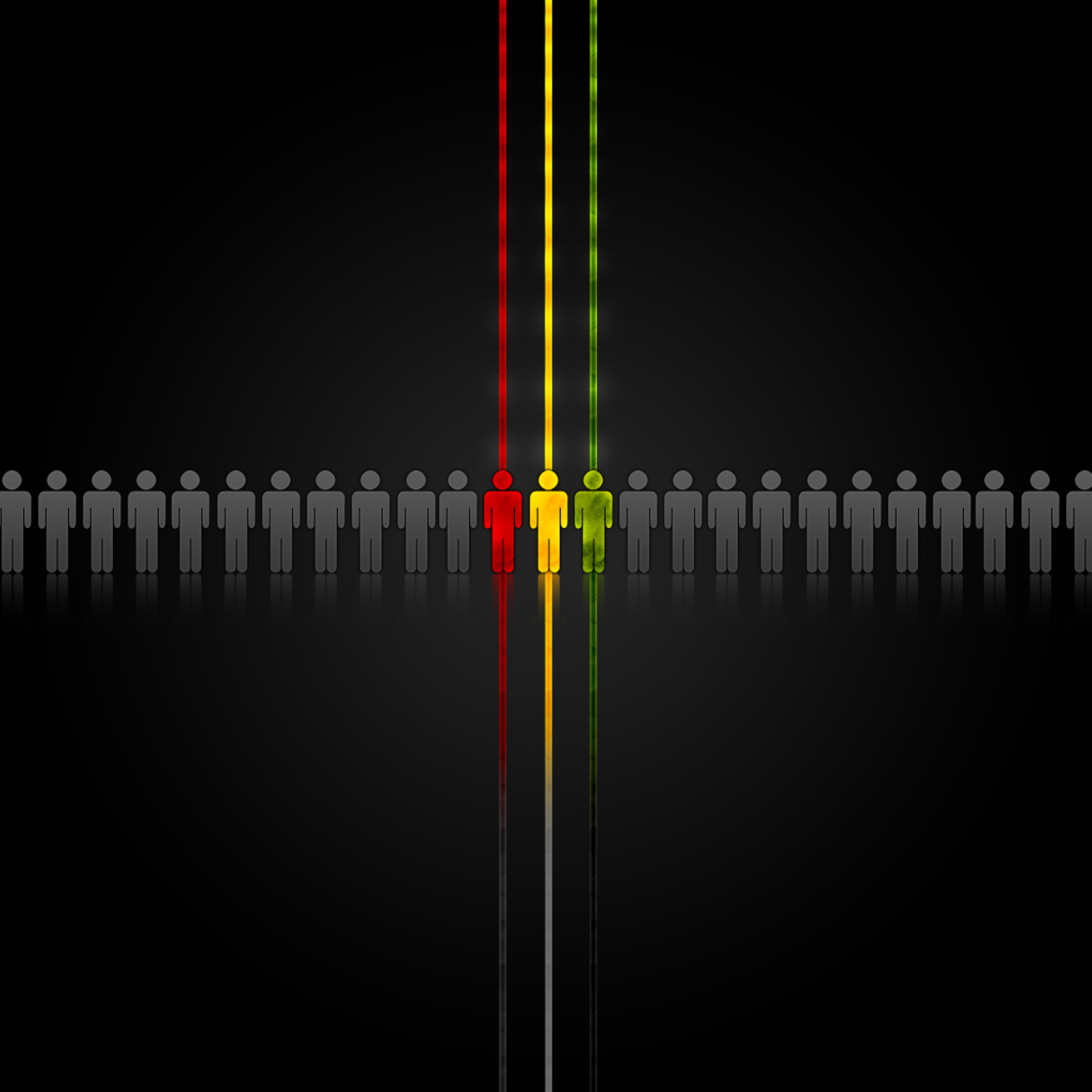 Обои Rasta Abstract 2048x2048