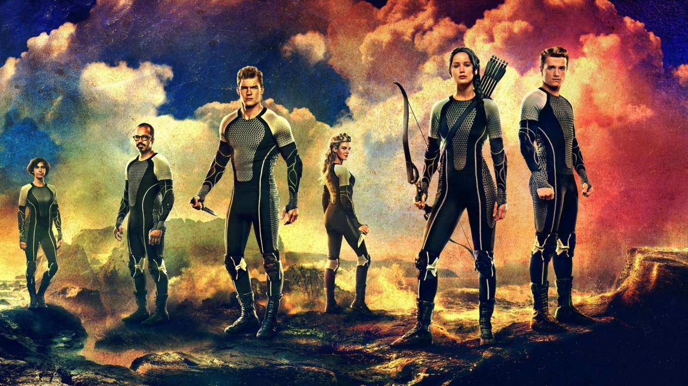 Обои 2013 The Hunger Games Catching Fire 1366x768