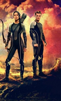 Das 2013 The Hunger Games Catching Fire Wallpaper 240x400
