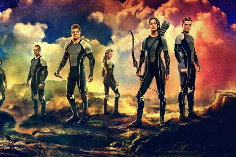 2013 The Hunger Games Catching Fire wallpaper 480x320