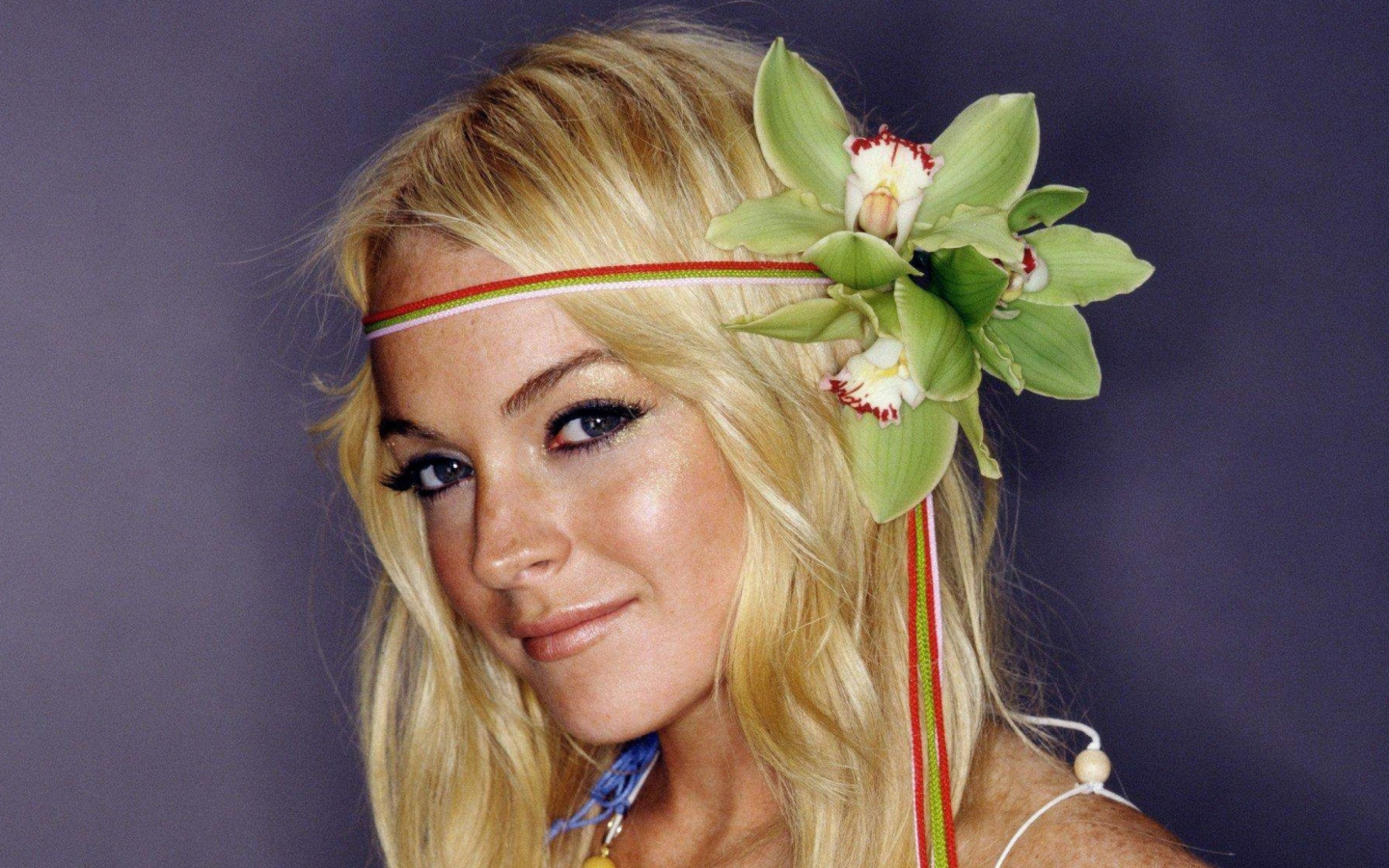 Fondo de pantalla Cute Lindsay Lohan 1440x900