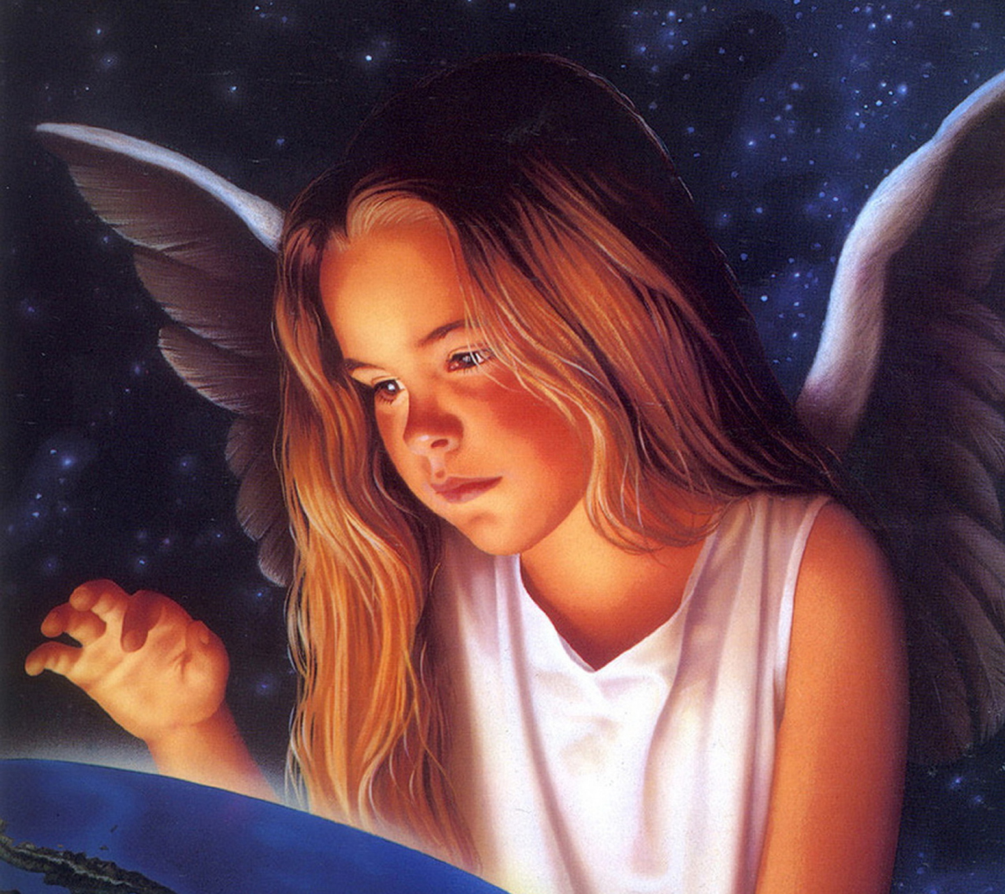 Das Little Angel Wallpaper 1440x1280