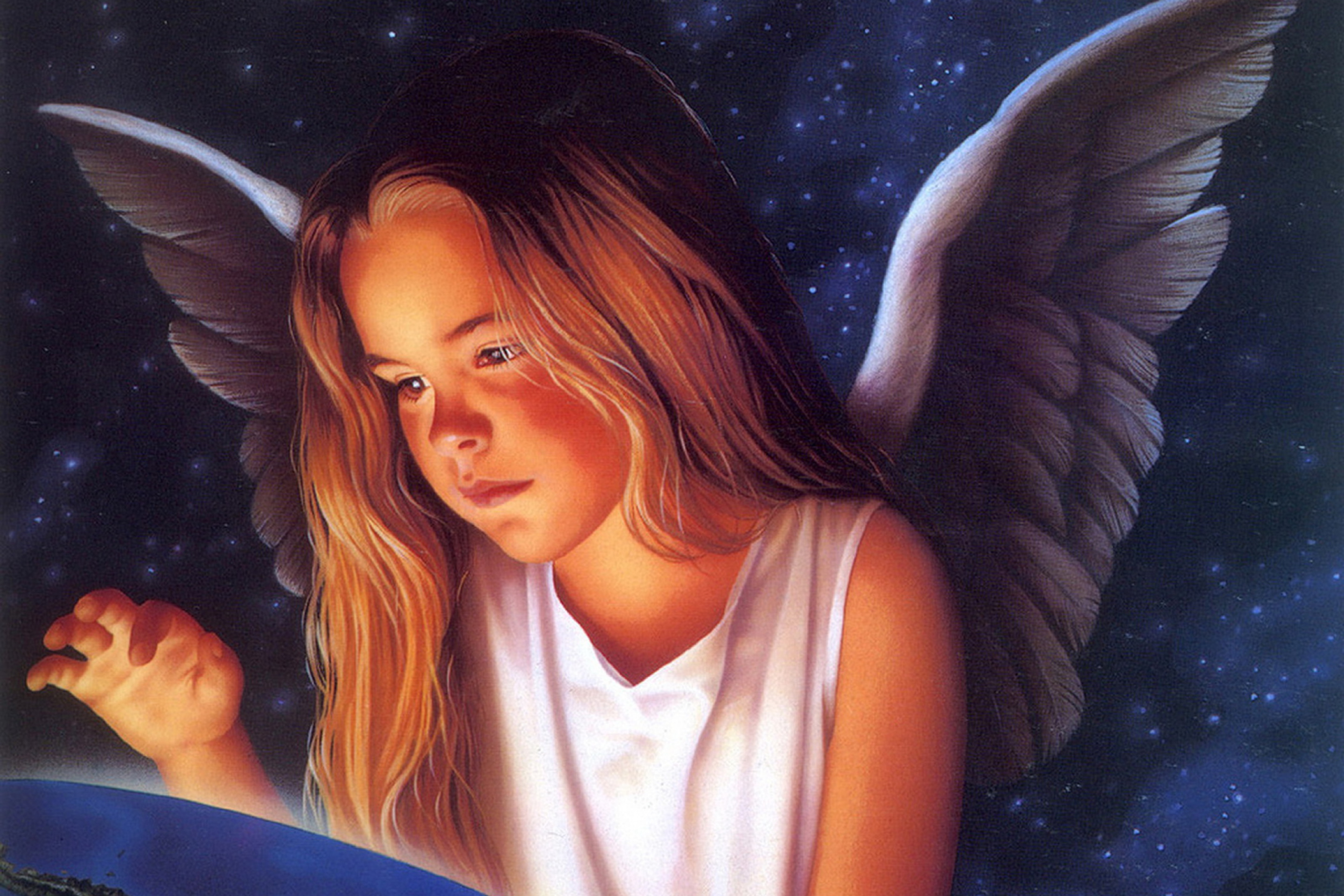 Das Little Angel Wallpaper 2880x1920