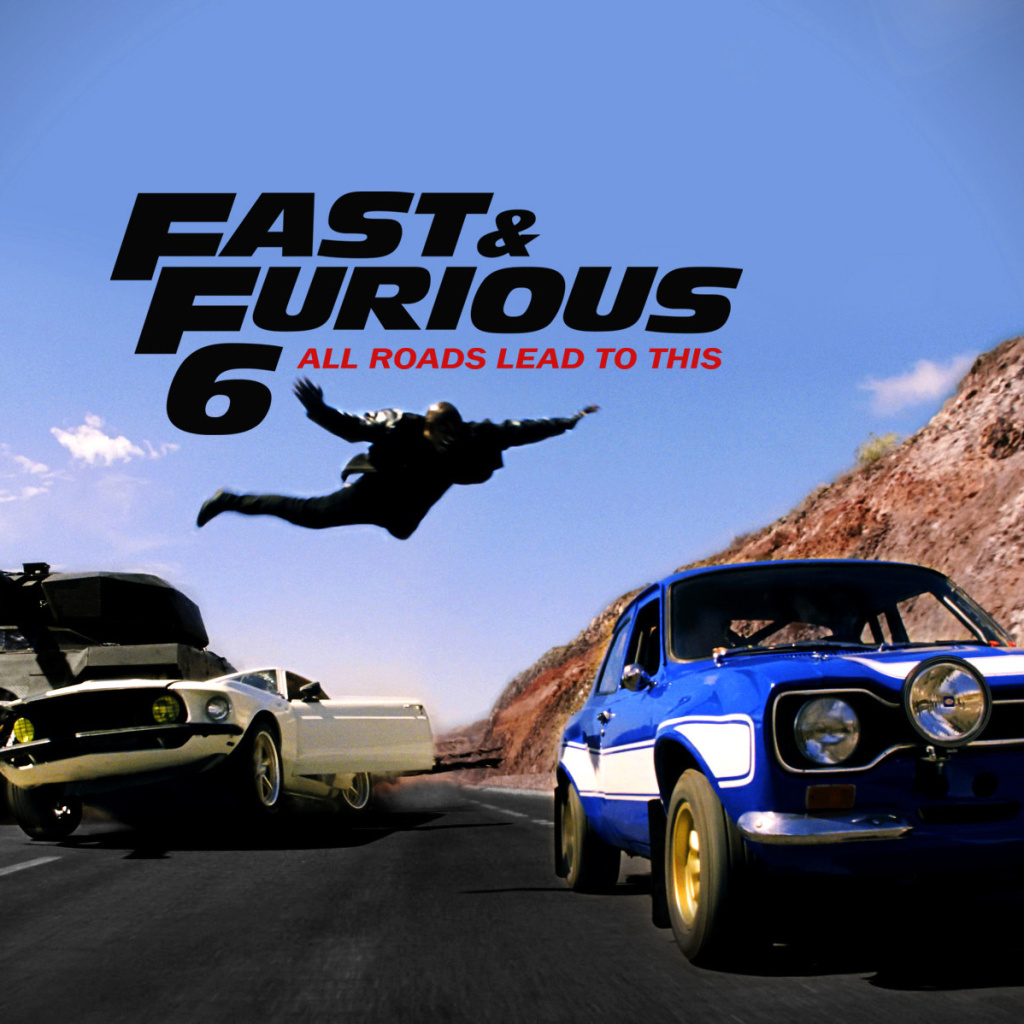 Fast and furious 6 Trailer wallpaper 1024x1024
