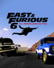 Fast and furious 6 Trailer wallpaper 176x220
