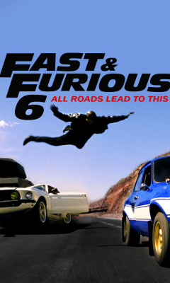 Обои Fast and furious 6 Trailer 240x400