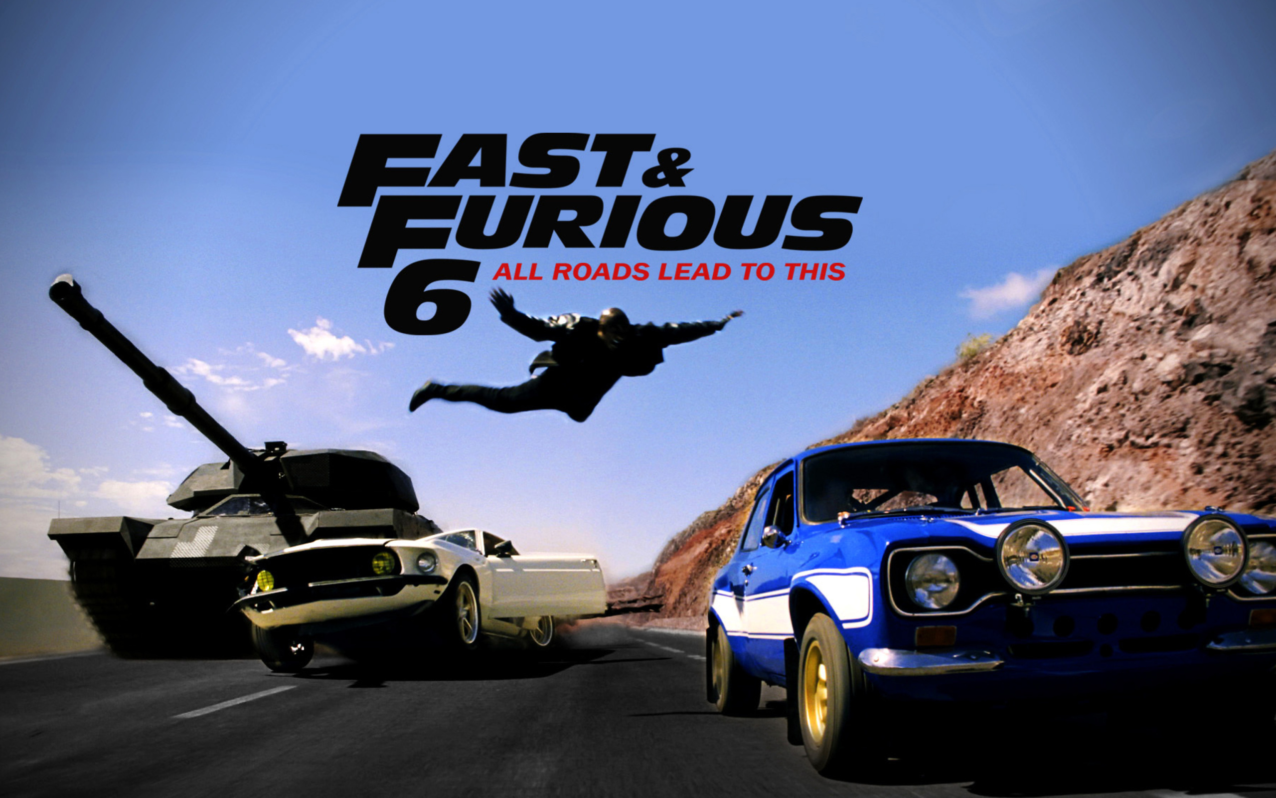 Fondo de pantalla Fast and furious 6 Trailer 2560x1600