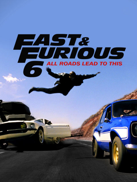 Обои Fast and furious 6 Trailer 480x640