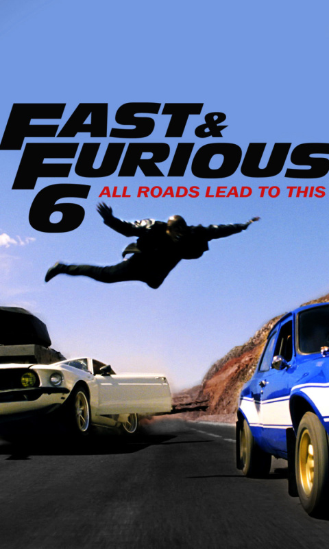 Обои Fast and furious 6 Trailer 480x800