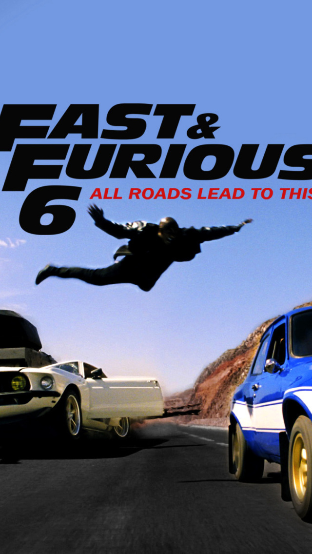 Fast and furious 6 Trailer wallpaper 640x1136