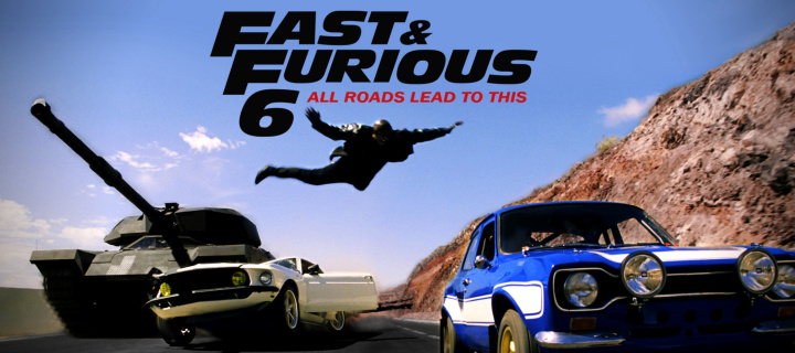 Обои Fast and furious 6 Trailer 720x320