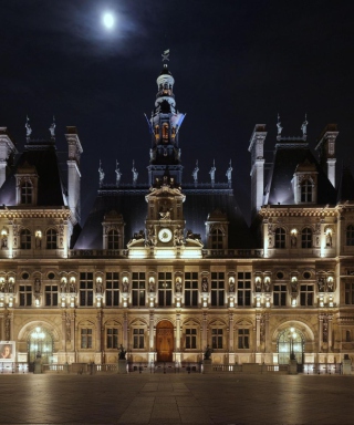 Hotel de Ville - Paris - Obrázkek zdarma pro 480x640