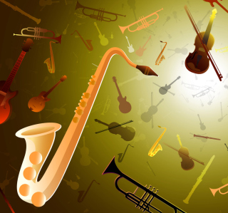 Music Instruments - Obrázkek zdarma pro iPad mini