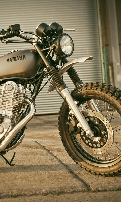 Fondo de pantalla Yard Built SR400 480x800