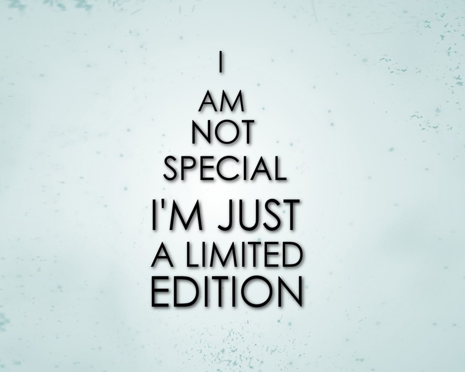 Sfondi I Am Limited Edition 1600x1280