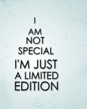 Sfondi I Am Limited Edition 176x220