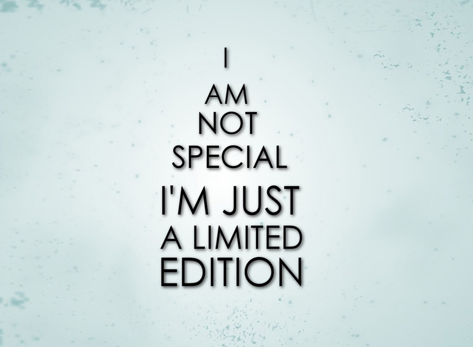 I Am Limited Edition wallpaper 1920x1408