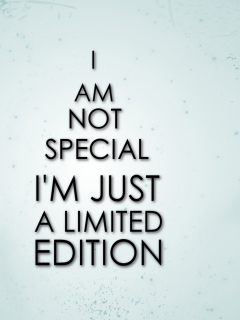 Sfondi I Am Limited Edition 240x320