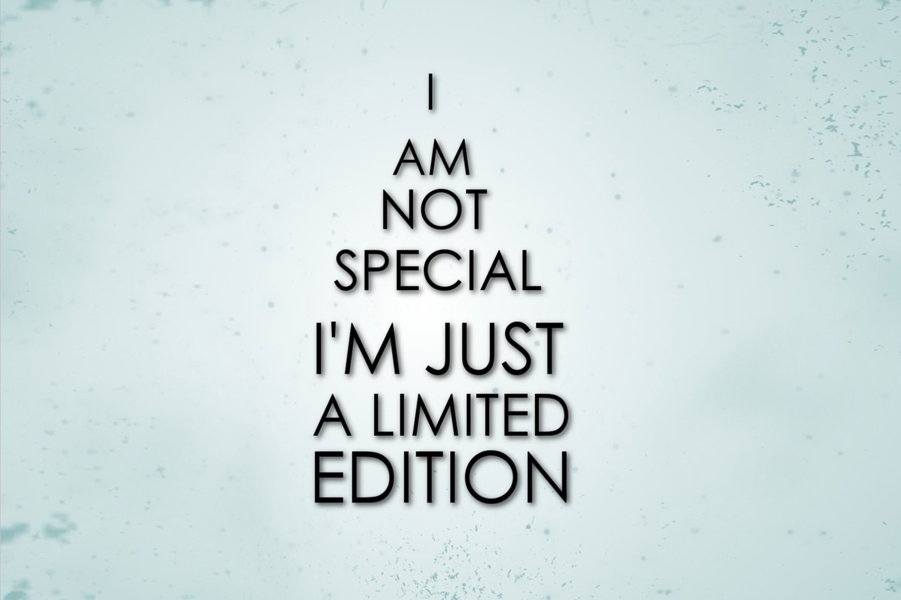 I Am Limited Edition wallpaper 2880x1920
