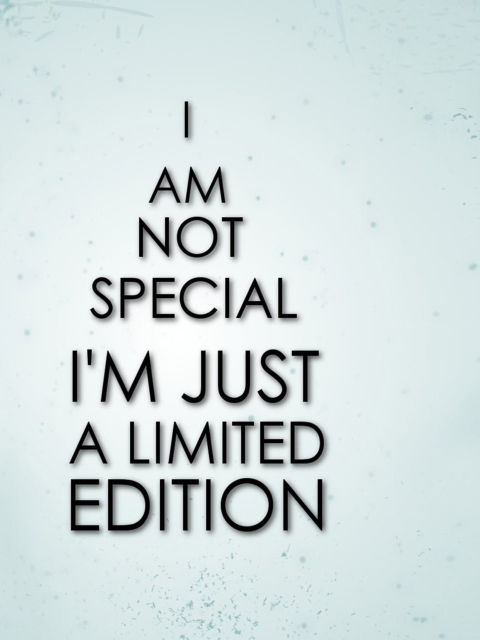 I Am Limited Edition wallpaper 480x640