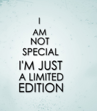 I Am Limited Edition sfondi gratuiti per Samsung S5230W Star WiFi