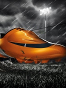Fondo de pantalla Nike Orange Mercurial Vapor 132x176