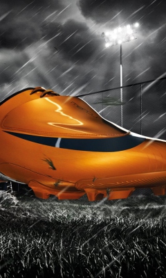 Sfondi Nike Orange Mercurial Vapor 240x400