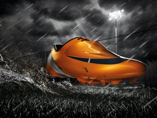 Sfondi Nike Orange Mercurial Vapor 320x240